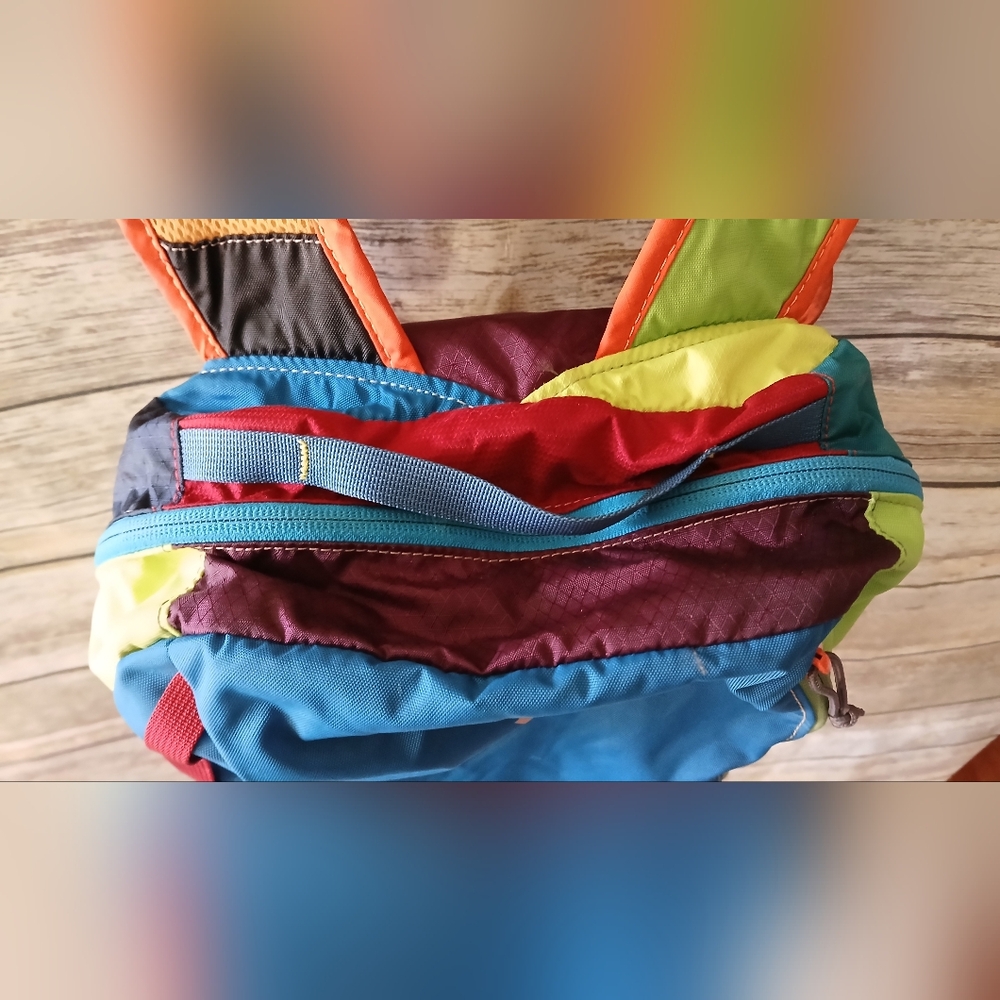 Cotopaxi Multi Color Backpack, BATAC16, Padded Straps, 16 Liter - Picture 6 of 16